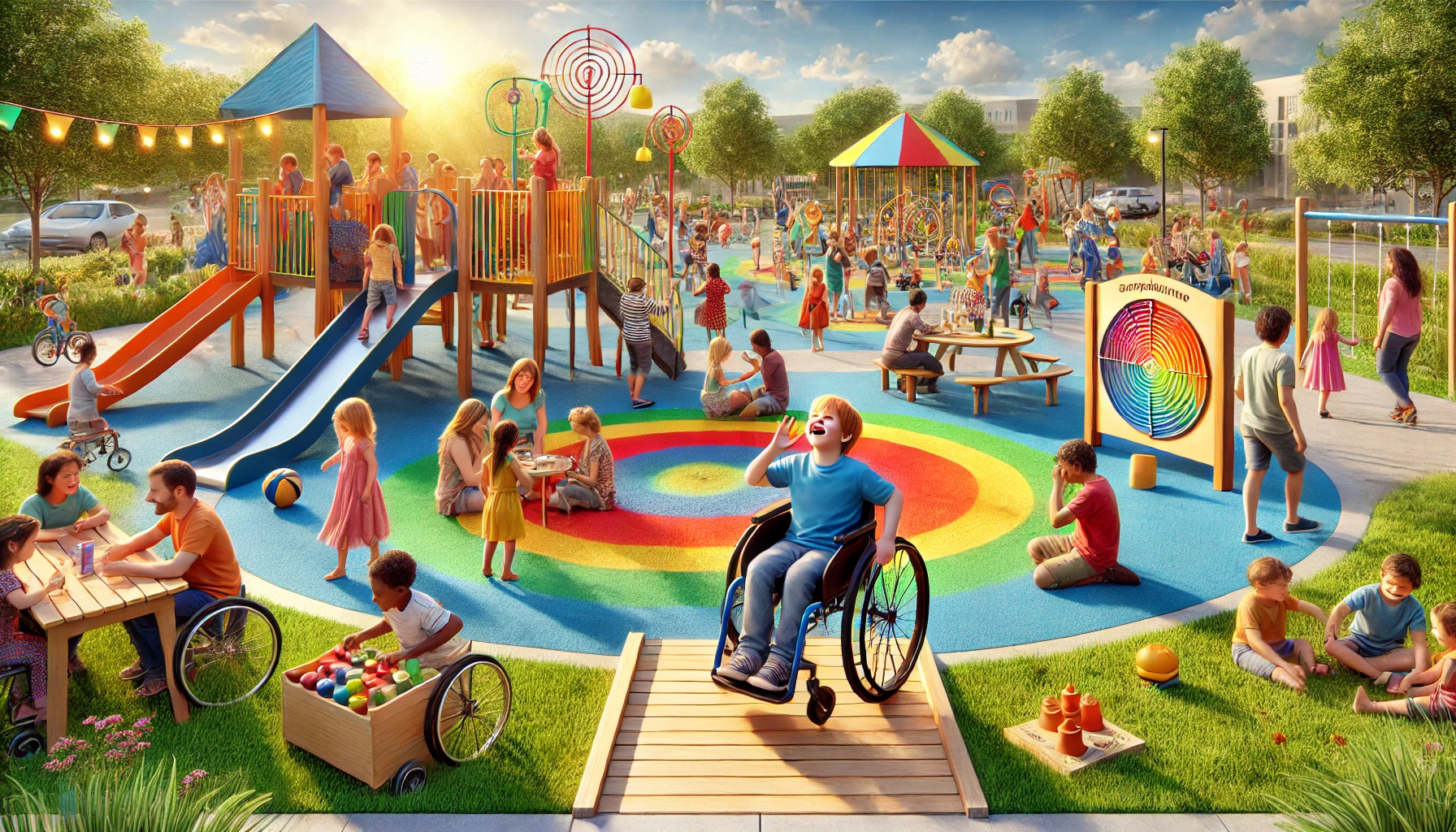 Adding more interactive activities like group games or storytelling circles to enrich the communal vibe 📚🎭
Highlighting specific cultural elements, such as diverse attire or decorations, to enhance inclusivity 🌍🎨
Including a small picnic area or snack stand to depict a complete community-friendly space 🍎🍔