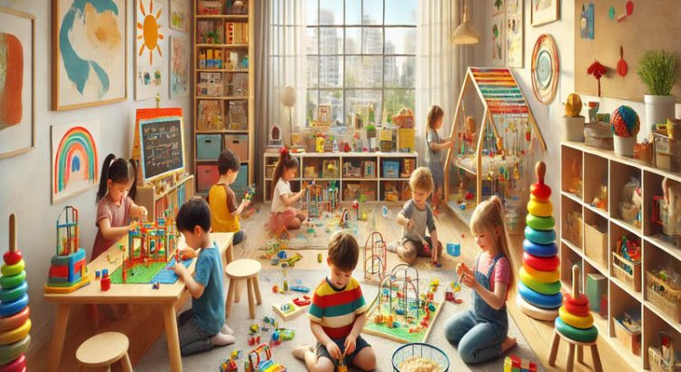 Creative Play Ideas Activities with Educational Toys for Kids at Home