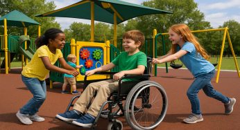 10 Ways to Make Inclusive Kids Playgrounds at Home