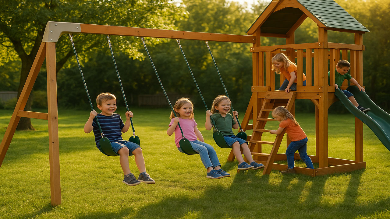 Best Swing Sets for Kids Playgrounds and Outdoor Play Adventures