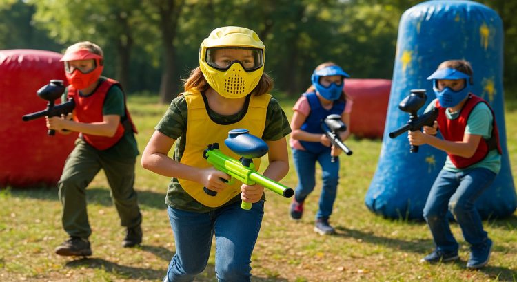 Creative Paintball Games for Kids, Fun Modern Outdoor Play Adventure Ideas