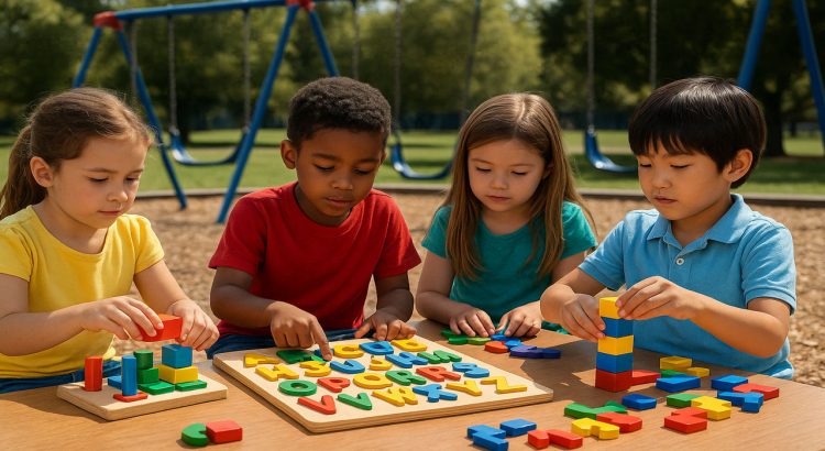 Educational Toys and Games for Kids, Interactive Learning Toys in Playgrounds