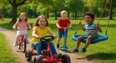 Fun Rides Game type for Children, Outdoor Play Adventures