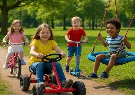 Fun Rides Game type for Children, Outdoor Play Adventures