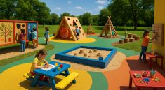 Modern Creative Play Ideas for Kids, Craft Activities in Playgrounds