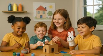 Modern Creative Play Ideas for Kids: Social Crafting and Artistic Activities