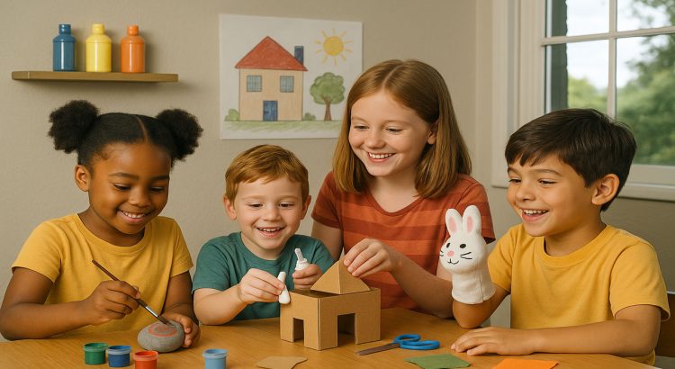 Modern Creative Play Ideas for Kids: Social Crafting and Artistic Activities