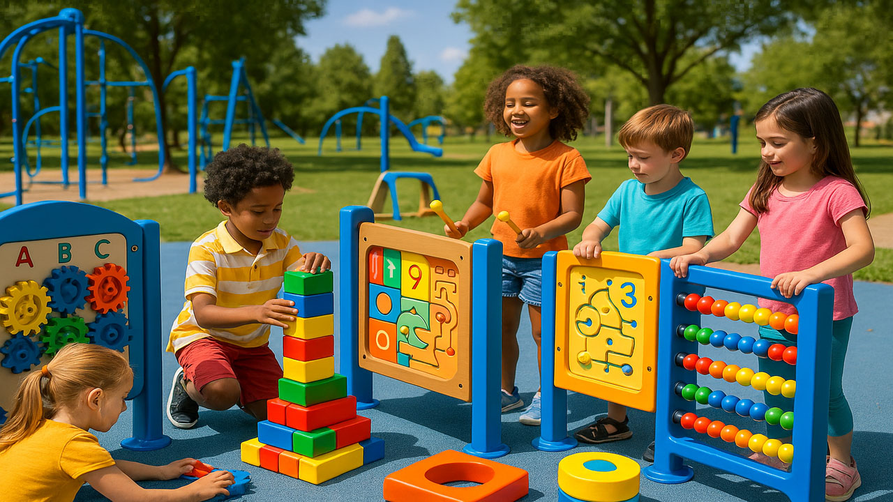 Modern Educational Toys for Creative Play in Kids Playgrounds