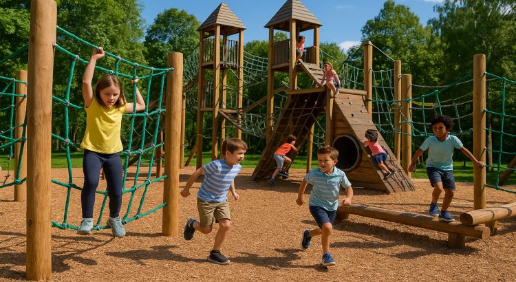 Outdoor Adventures Playground: Functions, Types and Games Ideas for Kids