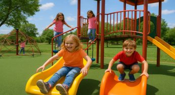Outdoor Playground Equipment for Kids, Children’s Outdoor Play Adventure
