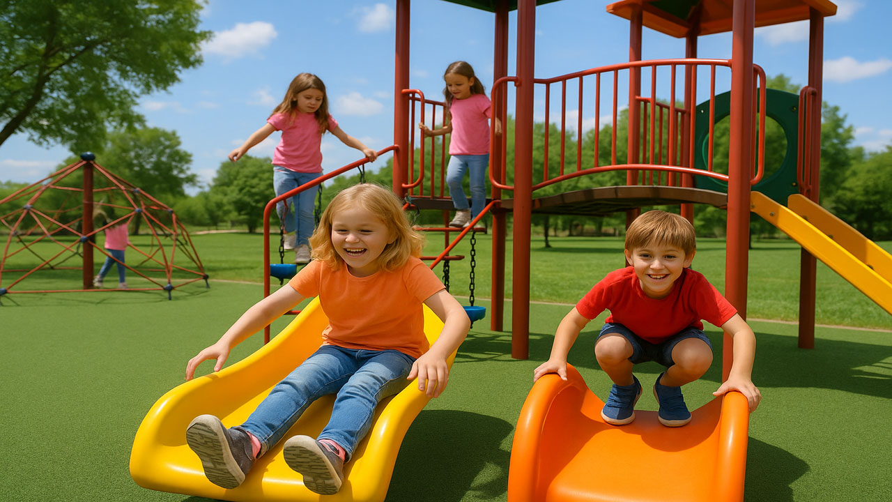 Outdoor Playground Equipment for Kids, Children's Outdoor Play Adventure