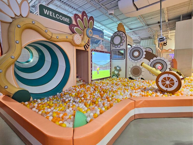 Indoor playgrounds