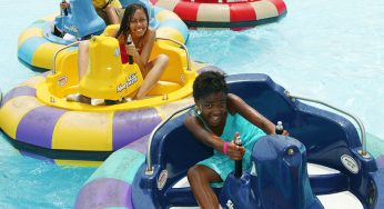 Bumper Boats with Water Splash Zones