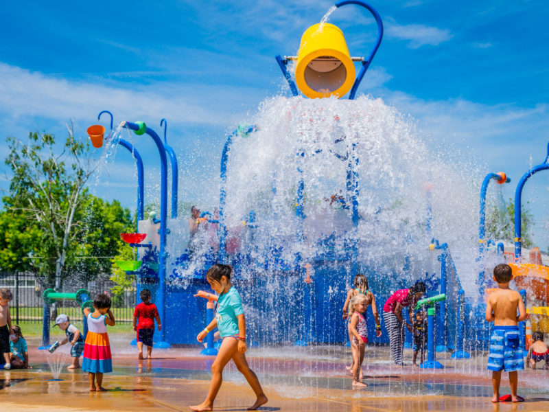 Kiddie water rides